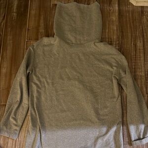 Reformation grey sweatshirt dress